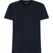 Tommy Hilfiger Cotton Icon Crew Neck SS Marine økologisk bomull Medium...