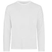 Resteröds Bamboo Long Sleeve Shirt Hvit Large Herre