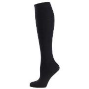 Trofe Cotton Knee Socks Strømper Svart Str 39/42 Dame