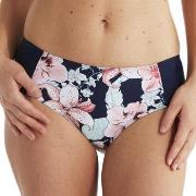 Damella Scarlett Pink Lillies Tai Bikini Brief Blå/Rosa 40 Dame