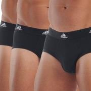 adidas 3P Active Flex Cotton Brief Svart bomull Medium Herre