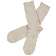 Topeco Strømper Men Sock Solid Bamboo Sand Str 41/45 Herre