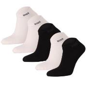 BOSS Strømper 5P Cotton Blend Ankle Socks Svart/Hvit Str 39/42 Herre