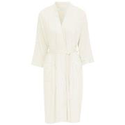 Damella Viscose Plain Lace Robe Elfenben viskose Medium Dame