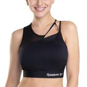 Reebok BH Alura Cut Out Crop Top Svart polyester Small Dame