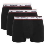 Reebok 3P Barlow Sports Trunk Svart bomull X-Large Herre