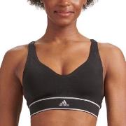 adidas BH 40GG Seamless Plunge Bra Svart Small Dame