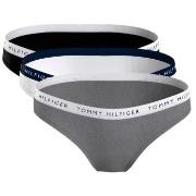 Tommy Hilfiger Truser 3P Recycled Essentials Bikini Svart/Grå Large Da...