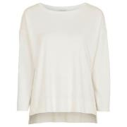 Damella Greymelange Flower Top Krem Small Dame