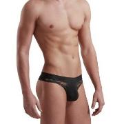 Doreanse Men Sexy Lace Thong Svart X-Large Herre