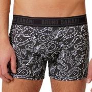 Bruno Banani Rattlesnake Print Boxer Svart mønstret bomull XX-Large He...