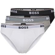 BOSS 3P Power Brief Svart/Hvit bomull XX-Large Herre