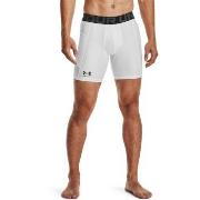 Under Armour HeatGear Mid Compression Shorts Hvit 3XL Herre