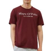 Marc O Polo Organic Cotton Basic SS Pyjama Rød økologisk bomull X-Larg...