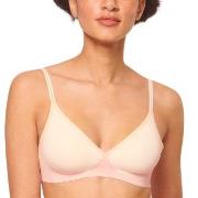 Sloggi BH Body Adapt Soft Bra Rosa/Hvit Large Dame