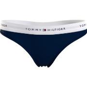 Tommy Hilfiger Truser Curve LOGO Waistband Thong Mørkblå XX-Large Dame