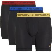 Nike 3P Dri-Fit Ultra Stretch Micro Boxer Brief Svart polyester Large ...