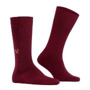 Falke Strømper Airport Rudolph Socks Vinrød  Str 41/42 Herre