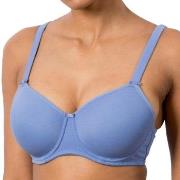 Trofe Sanna T-shirt Underwire Bra BH Blå B 80 Dame