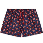 Happy socks Badebukser Shrimpy Swim Shorts Marine mønster polyester Sm...