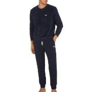 Armani Trousers Marine Medium Herre