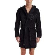 CR7 Cristiano Ronaldo Cotton Bathrobe Svart bomull Small Herre