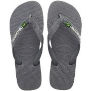 Havaianas Brasil Logo Grå Str 41/42