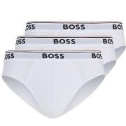 BOSS 3P Power Brief Hvit bomull Small Herre
