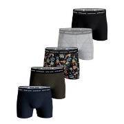 Björn Borg 5P Cotton Stretch Boxer 1719 Multi-colour-2 bomull Small He...