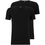 BOSS 2P Modern Round Neck T-shirt Svart bomull X-Large Herre