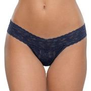 Hanky Panky Truser Low Rise Thong Marine nylon One Size Dame