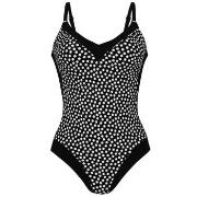 Rosa Faia Summer Dot Swimsuit Svart/Hvit E 42 Dame