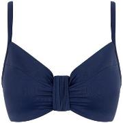 Femilet Arizona Underwire Bikini Bra Mørkblå polyester F 85 Dame