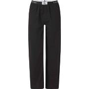 Calvin Klein Sleep Pant Svart bomull X-Large Dame