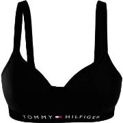 Tommy Hilfiger BH Bralette Lift Svart økologisk bomull Large Dame