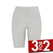 Damella Truser Bamboo Shorts Lysgrå Bambus Small Dame