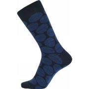 Claudio Strømper 3P Patterned Cotton Socks Marine mønster Str 40/47 He...