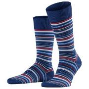 Falke Strømper Microblock Socks Mørkblå bomull Str 39/40 Herre