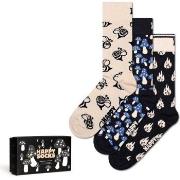 Happy socks Strømper 3P Monochrome Magic Socks Gift Set Mixed bomull S...