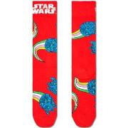 Happy socks Strømper Star Wars Millennium Falcon Sock Rød bomull Str 4...