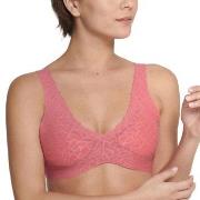 Sloggi BH ZERO Feel Lace 2.0 Bralette Rosa Small Dame