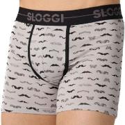 Sloggi 2P Men GO Movember Short Svart/Hvit bomull Medium Herre