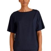 Calida DSW Balancing Short Sleeve Shirt Mørkblå modal Small Dame