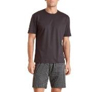 Calida Relax Streamline 2 Short Pyjamas Brun mønstret bomull X-Large H...