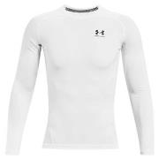 Under Armour HeatGear LS Compression Shirt Hvit X-Large Herre