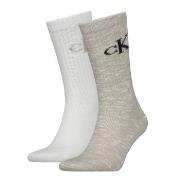 Calvin Klein Strømper 2P Slub Men Sock Mixed One Size Herre