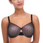 Chantelle BH Smooth Lines Covering Underwired Bra Svart m Beige E 95 D...