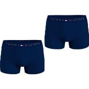 Tommy Hilfiger 2P Gold WB Trunk Marine bomull Large Herre