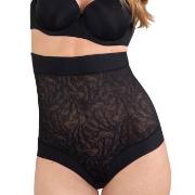 NATURANA Truser High Shaping Lace Briefs Svart Medium Dame