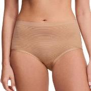 Chantelle Truser Soft Stretch Bottoms Full Brief Beige nylon One Size ...